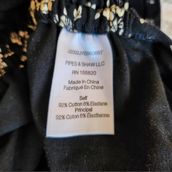 NWT Veronica Beard Women's Black White Mariposa Floral Maxi Ruched Dress XL - Picture 13 of 13